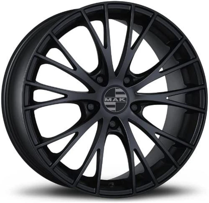 MAK RENNEN Matt Black 8x18 ET21 5x112 Hub Bore 66.45 Alloy Rims