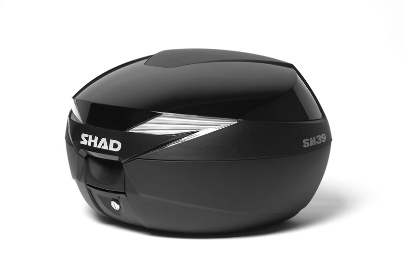 SHAD D1B39E21 Top Case Accessory, Black Metal