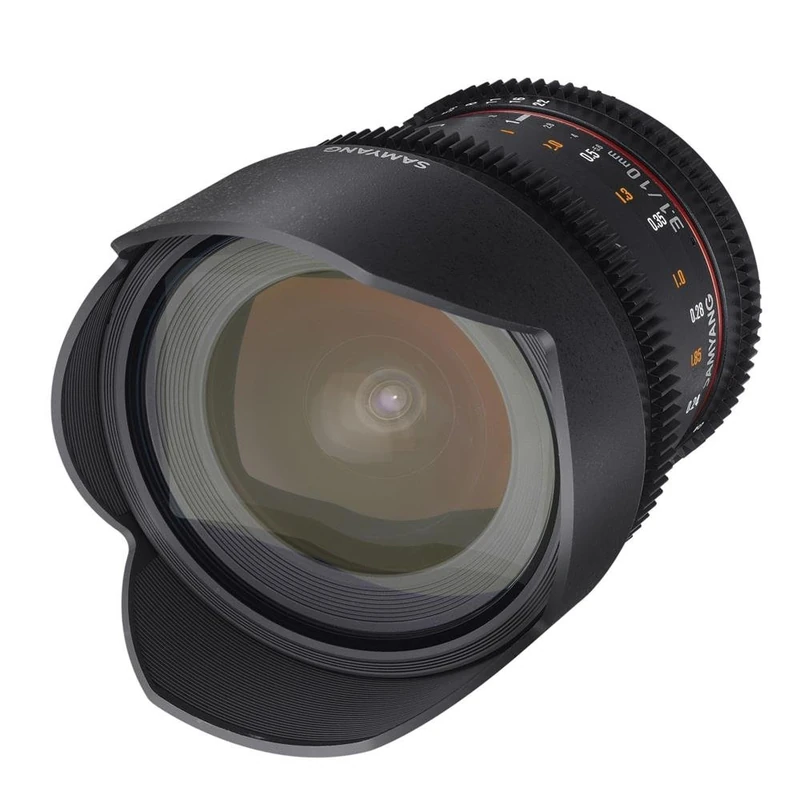 Samyang 10 mm T3.1 VDSLR II Manual Focus Video Lens for Fuji X Camera