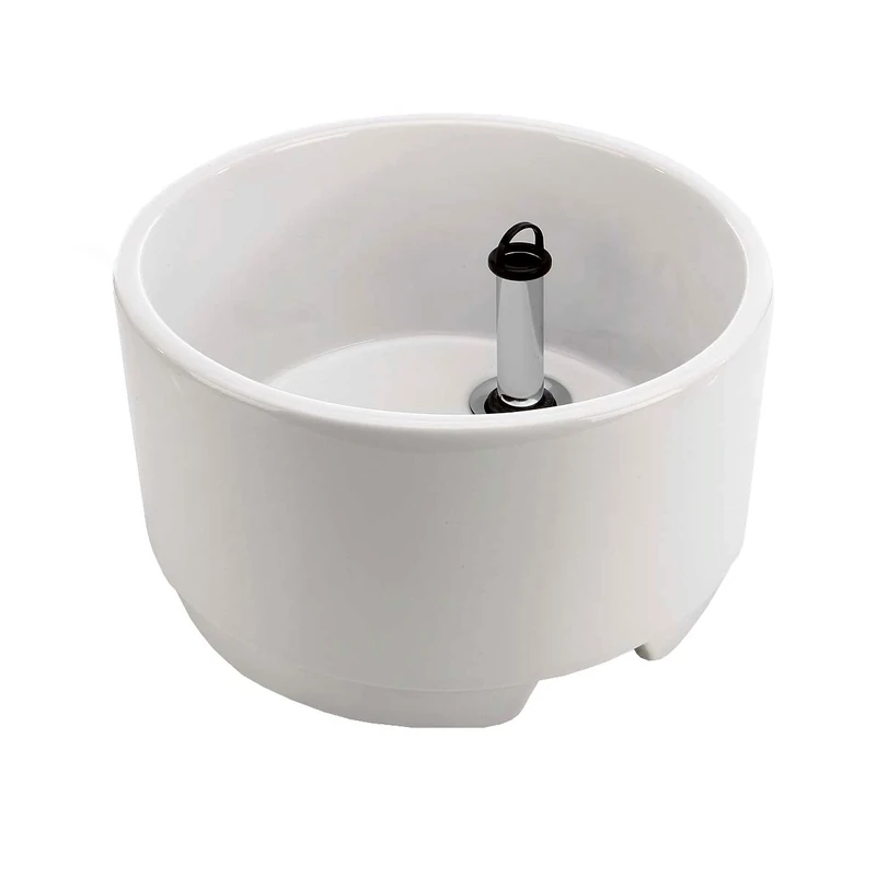 eliga Round Sanitary Ceramic Foot Basin White