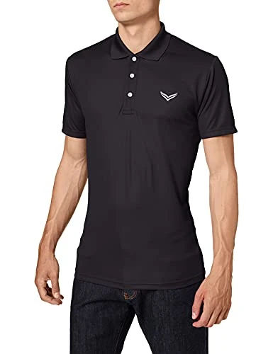 Trigema Men's Polo Shirt Black Schwarz (schwarz 008) XXXXX-Large