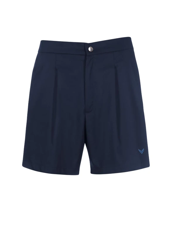 Trigema Men's Sports Shorts 616072, Blue (Navy 046), XXL