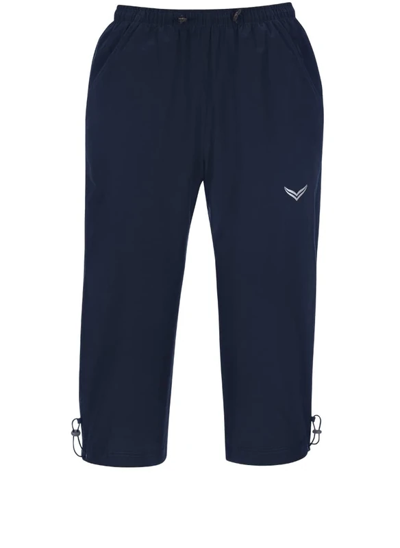 Trigema Men's Trigema Herren 3/4 Freizeithose Sports Shorts, Bleu (navy 046), S (Manufacturer Size: 44) - Image 1