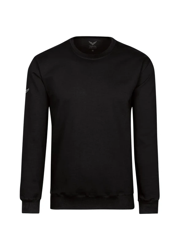 Trigema Men's 679501 Sweatshirt, Black (Black C2c 508), S