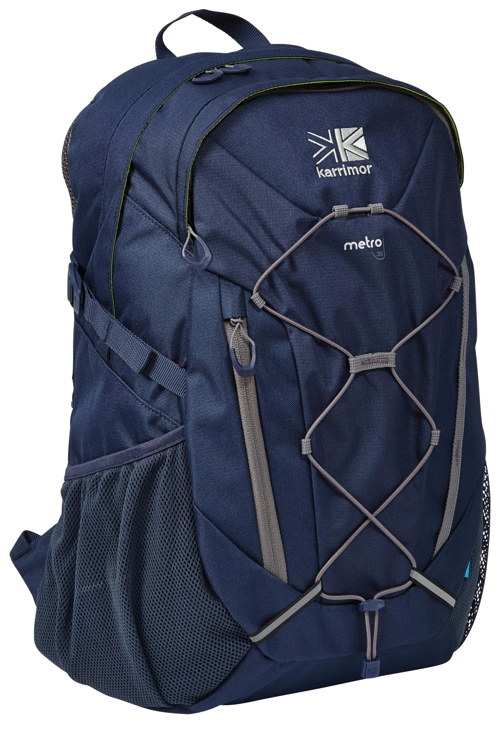 Karrimor Metro Unisex Outdoor Hiking Backpack, Navy - 30 Litres