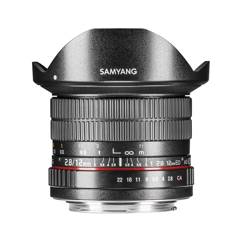 Samyang 12 mm F2.8 Fisheye Manual Focus Lens for Micro Four-Thirds