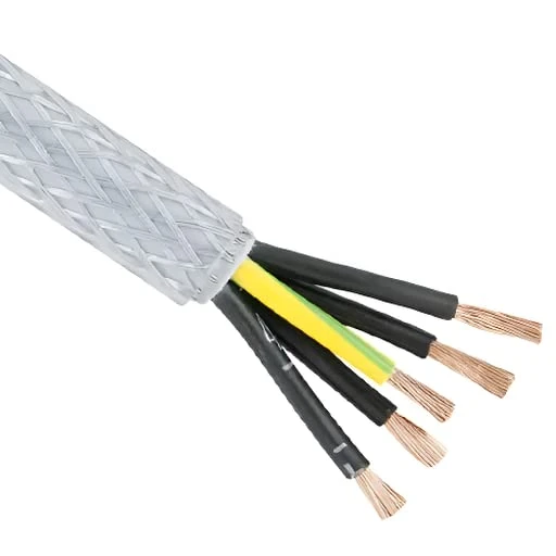 Airtech 5 aAirTech-UK Steel Wire Braided Flexible SY cable 2.5mm 5 Core Connecting Cable for Instrumentation and Control Equipment - 10m Length2.5mm2 Sy Flexible Cable Per Meter 10 Meter
