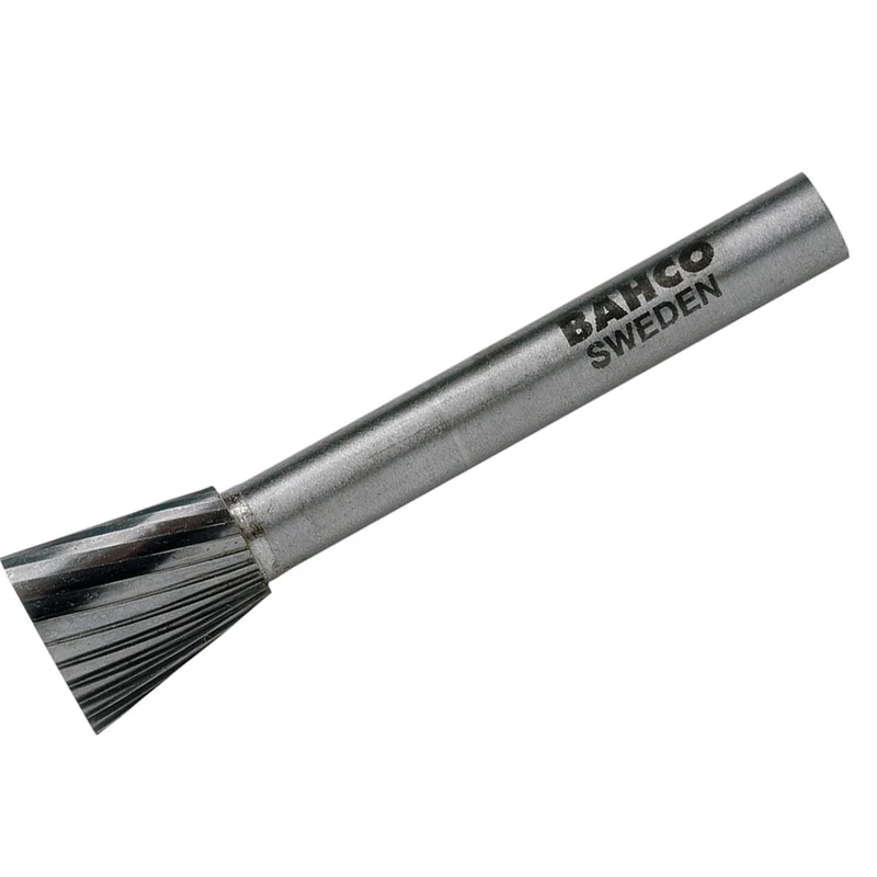 Bahco N1613F08 - Red Conical Reverse File 16Ømm-Minced Type-F