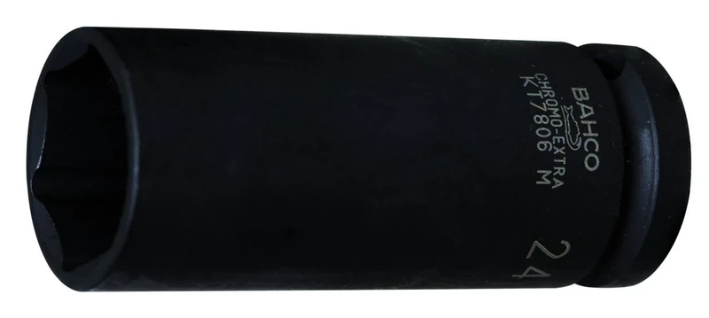 Bahco K7806Z-1.5/16 Socket, Black, 3/4-Inch/78 mm