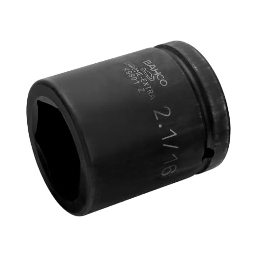 Bahco K9801Z-1.15/16 Series K9801Z 1-1/2" Impact Tools Inch Socket, 1-15/16" Size, 88.9 mm Length