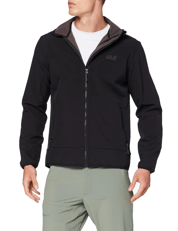 Jack Wolfskin Men's Ben Nevis 3-in-1 Jacket - Black ,EU L/ 40-42UK - Image 1