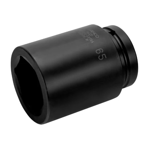 Bahco K9806M-46 Impact Socket, Black, 1 1/2-Inch/46 mm