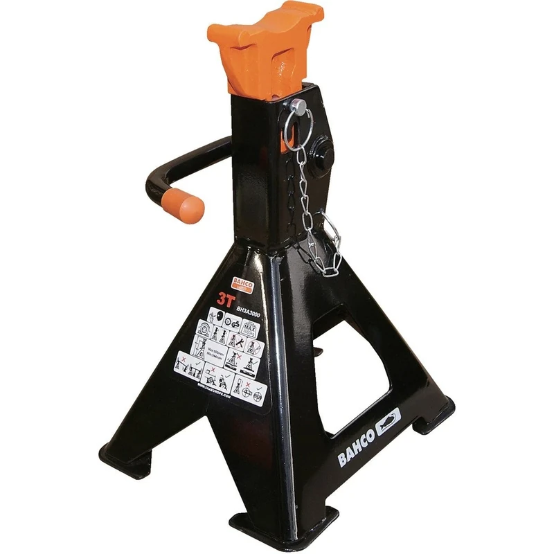 Bahco BH3A3000-3Tn Autoraise Jackstand Pair - Image 1