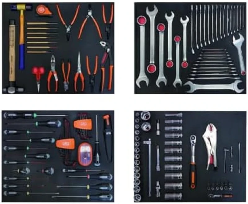 Bahco 42 Composition in Foam for Auto, Standard
