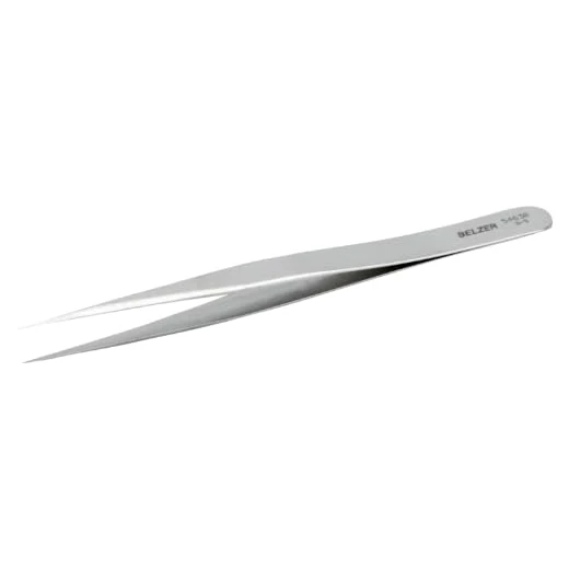 Bahco 5463 R Stainless Steel Watchmaker's Tweezers, Silver, 120 mm