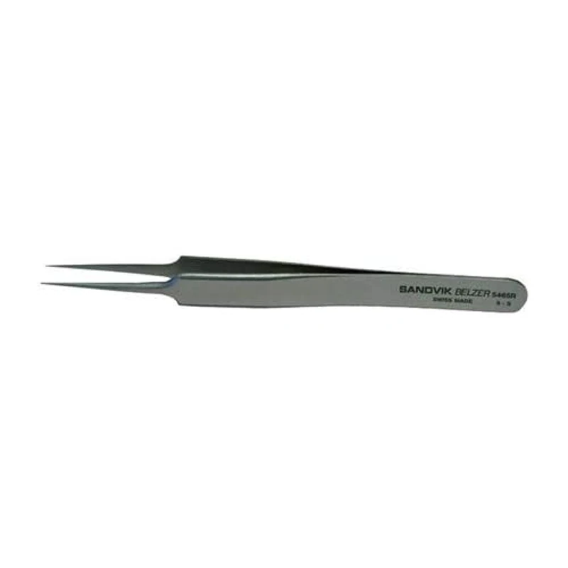 Bahco 5465 R Stainless Steel Watchmaker's Tweezers, Silver, 105 mm
