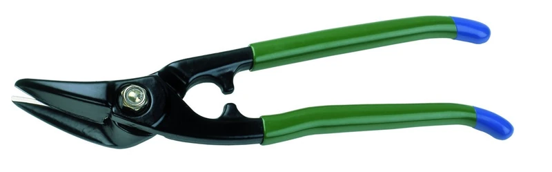 Bahco 585D Offset Left Metal Shears, Green/Black, 280 mm