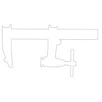 Plunger Screw Clamp 30 x 15 cm