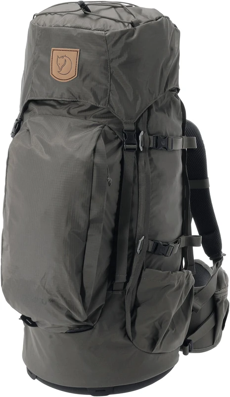 Fjällräven Lightweight Abisko Men's Outdoor Hiking Rucksack available in Stone Grey - 65 Litres