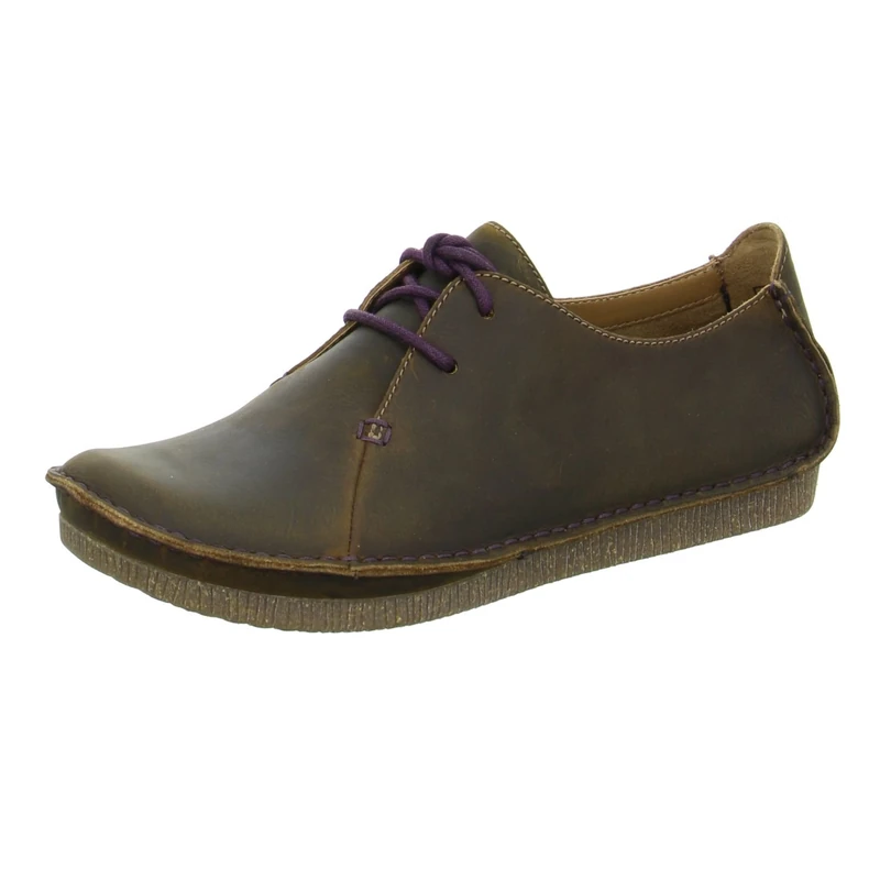 Clarks Janey Mae Derbys, Brown (Beeswax), 2.5 UK - Image 1