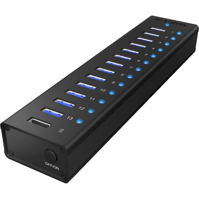 Icybox IB-AC6113 13 Port USB 3.0 Hub
