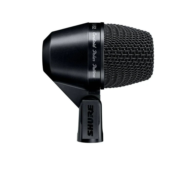 Shure PG ALTA Cardioid Swivel-Mount Dynamic Kick-Drum Microphone with XLR-XLR Cable (PGA52-XLR)