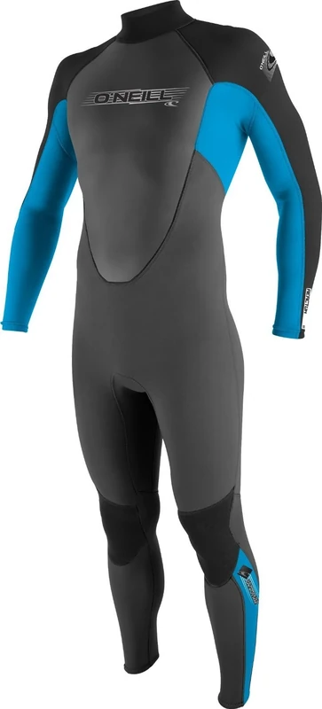 O'Neill Boy's Reactor 3/2 Full Wetsuit - Graphite/Tahiti/Black, 16 Years