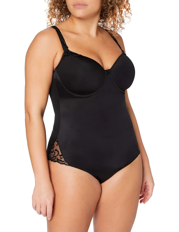 Triumph Women's Modern Finesse BSWP, Bodysuits, BLACK