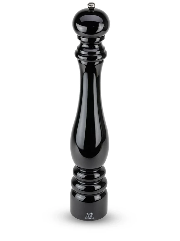 PEUGEOT - Paris 50 cm Pepper Mill - Classic Grind System - Made with PEFC Certified Wood - Lifetime Guaranteed Mechanism - Made in France - Black Lacquered Colour