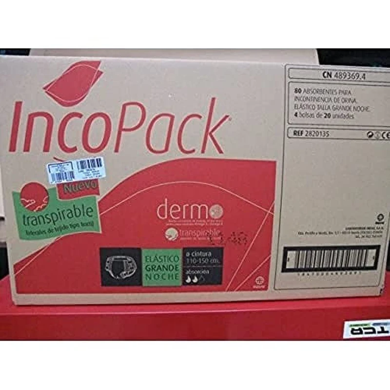 Indas Incopack Bp Night Gde Diaper