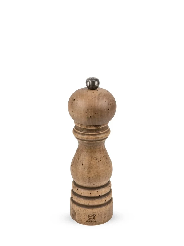 PEUGEOT - Paris 18 cm Pepper Mill - Classic Grind System - Made with PEFC Certified Wood - Made in France - Antique Colour