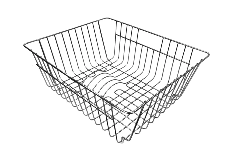 Stainless Steel Rectangular Dish Drainer Basket for Kitchen Sink Plados