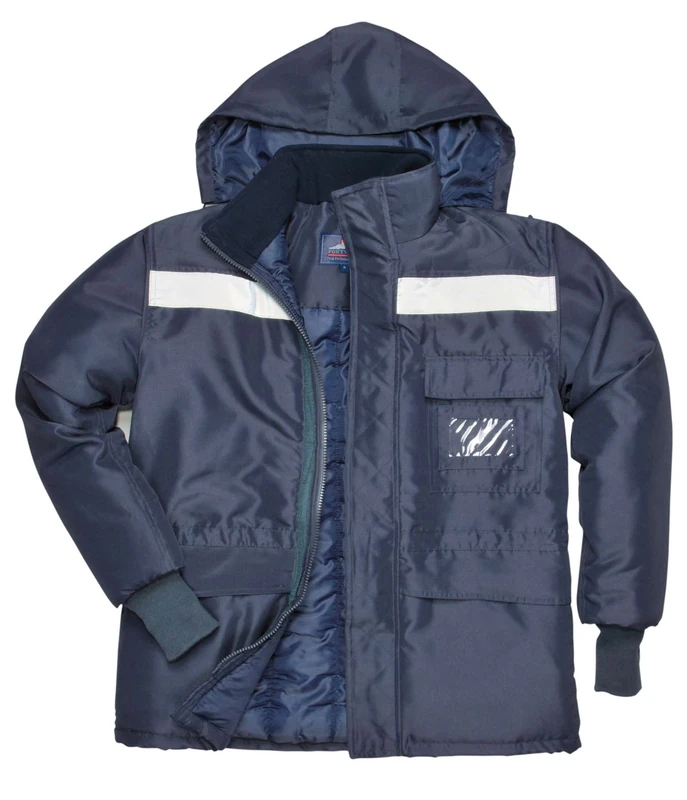 Portwest ColdStore Jacket, Size: L, Colour: Navy, CS10NARL