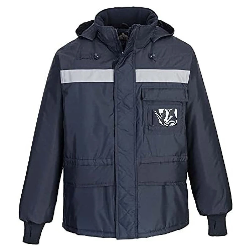 Portwest ColdStore Jacket, Color: Navy, Size: XXL, CS10NARXXL