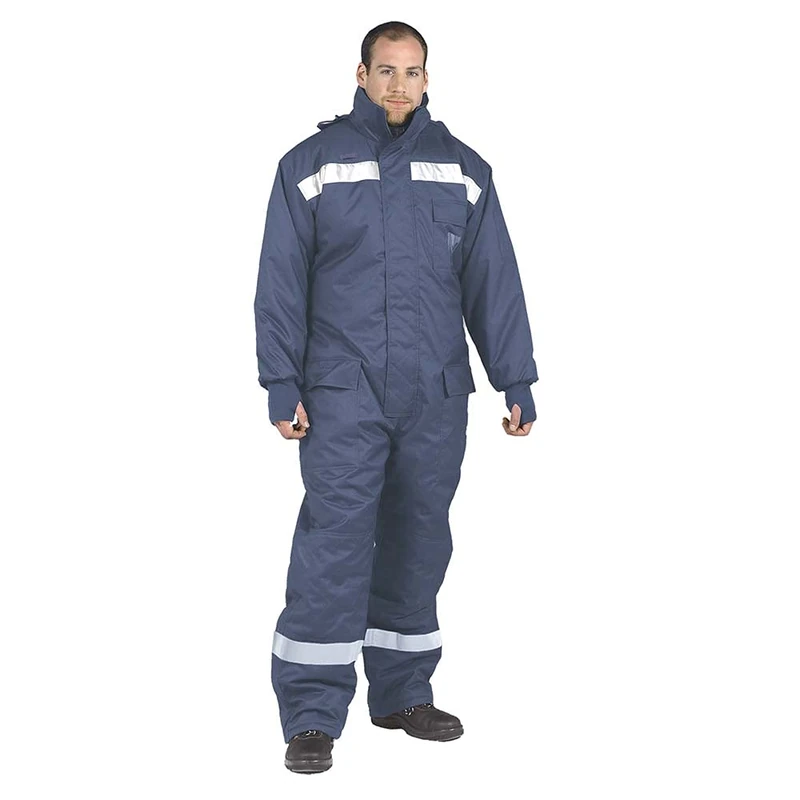Portwest ColdStore Coverall, Color: Navy, Size: Medium, CS12NARM