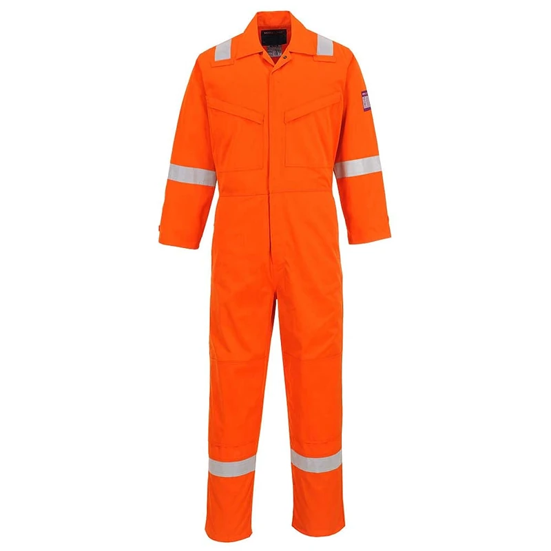 Portwest Modaflame Coverall, Color: Orange, Size: XXXL, MX28ORRXXXL