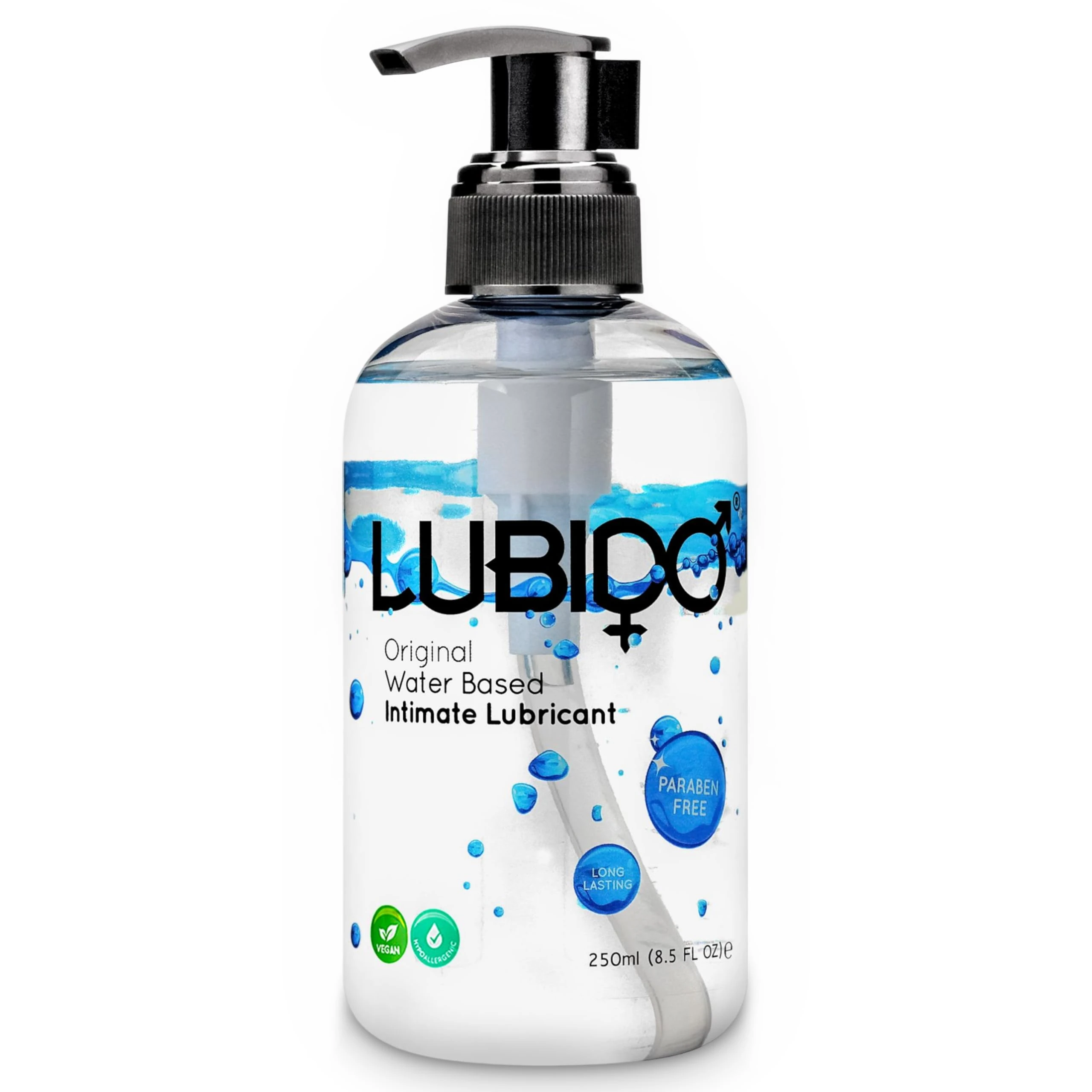 Lubido Original Water Based Paraben Free Intimate Gel Lube - 250ml