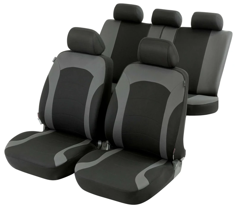 Walser 11786 Front Seat Covers, Black