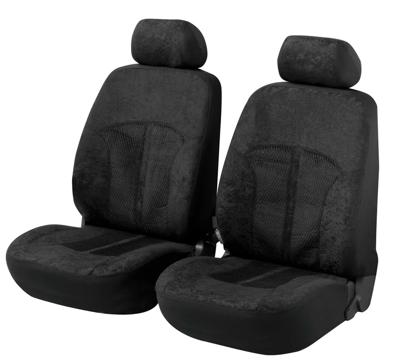 Walser 11787 Front Seat Covers, Black