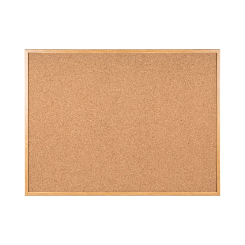 Bi-Office Bi-Silque SF152001239 Earth-It Cork Board with Executive Board under environmentally friendly and Natural cork layer,1200x900 mm