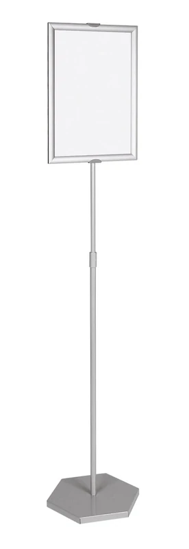 Bi-Office Snap Display Stand, Aluminium Frame, A3