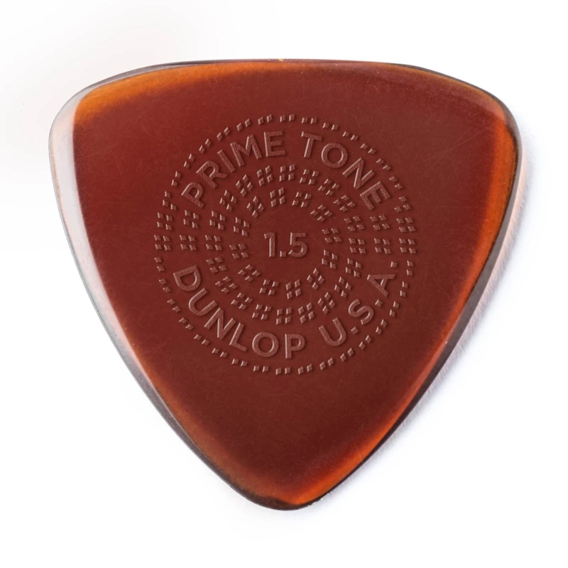 Jim Dunlop Primetone Small Triangle 1.5mm Sculpted Picks - 12 Pack
