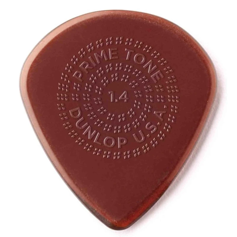 Dunlop Primetone Jazz III 1.4mm Sculpted Plectra (Grip) - 12 Pack