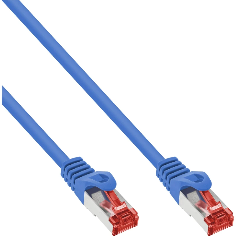 InLine 76105B S/FTP Patch Cable 250 MHz PVC CCA Patch Cable – Blue