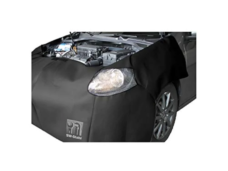 Sw-Stahl Front Wing Protector with Scheinwerferöffnung 07316L, Black - Image 1
