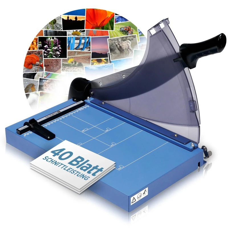 Olympia Guillotine G 3640 Maximum Number of Sheets, 40 Pages