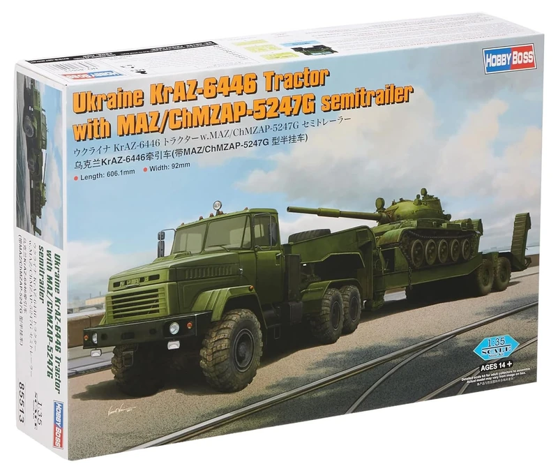 Hobbyboss 1:35 - KraZ-6446 Tractor w/ChMZAP-5247G