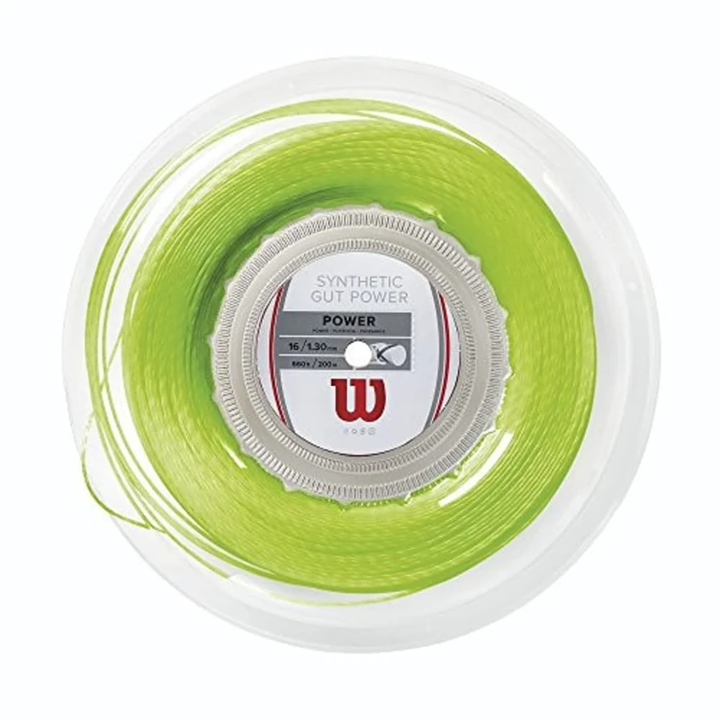 Wilson Synthetic Gut Power Reel, Lime, 16-Gauge