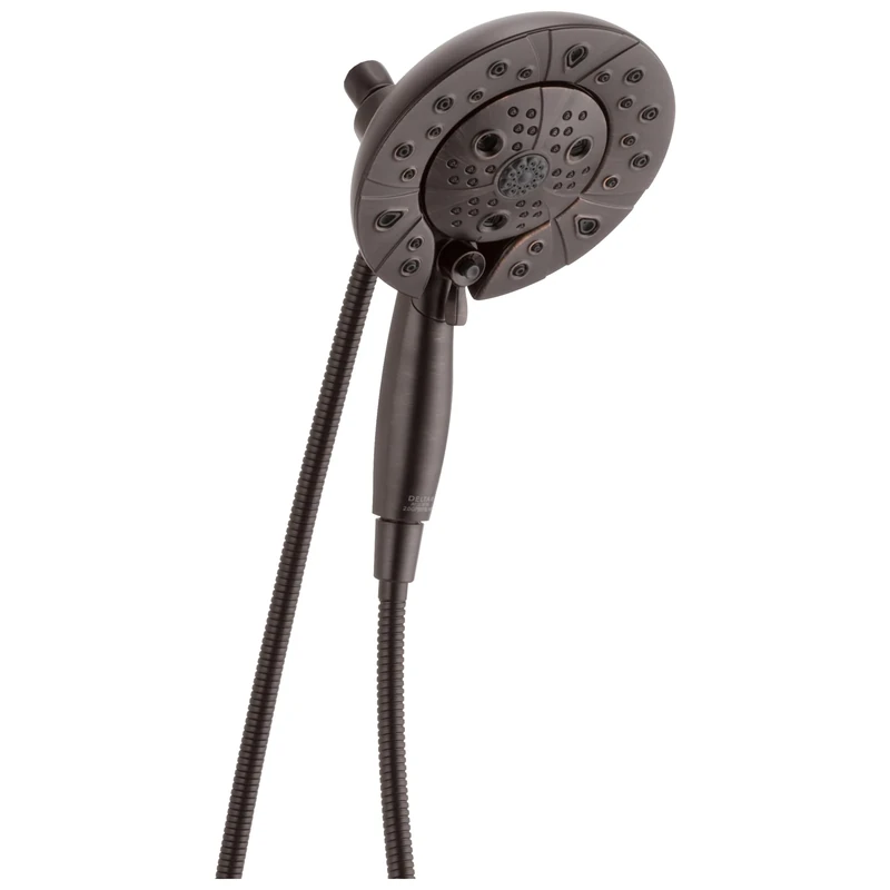 Delta 58480-RB-PK In2ition H2Okinetic 5-Setting Two-in-One Handshower Showerhead, Venetian Bronze by DELTA Faucet