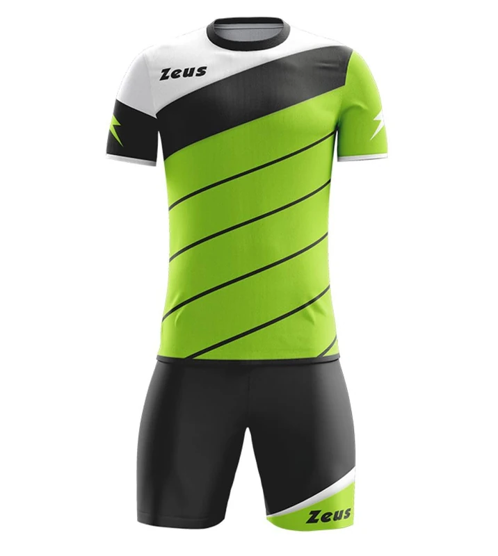 ZEUS KIT LYBRA MEN FLUO GREEN - BLACK - WHITE M